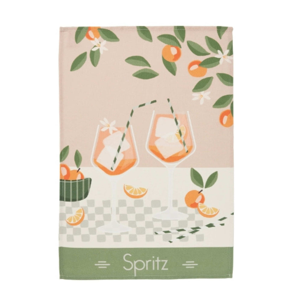 Coucke Linen Blend Tea Towel - Spritz