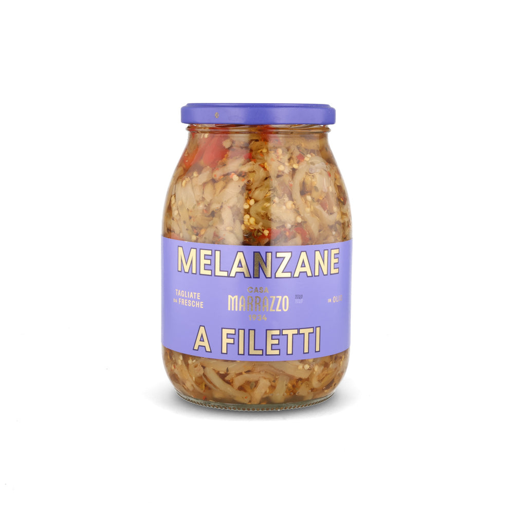 Casa Marrazzo Sliced Eggplant in Oil, 1 Litre