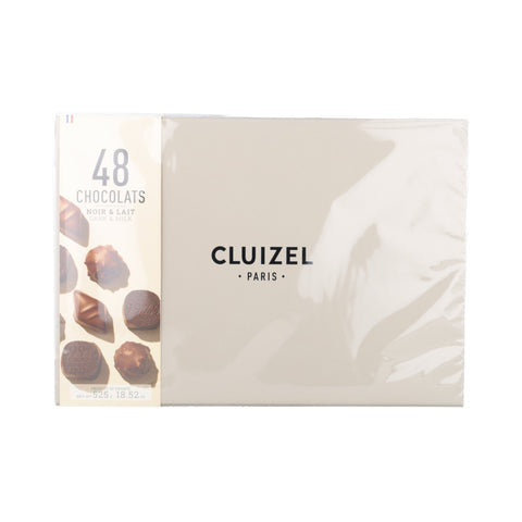 Cluizel Set of 48 Dark & Milk Chocolate Bonbons, 525g