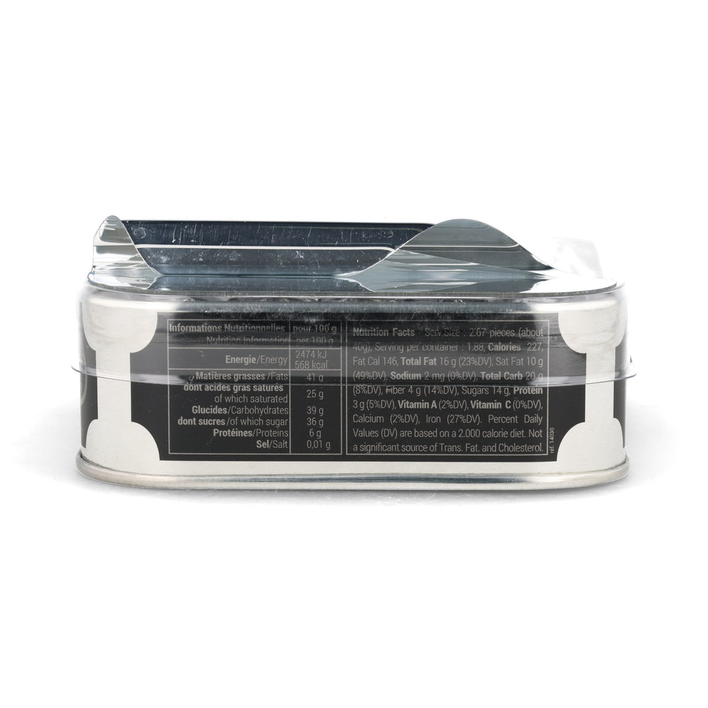 Cluizel 63% Dark Chocolate Shaped Sardines in Tin, 75g