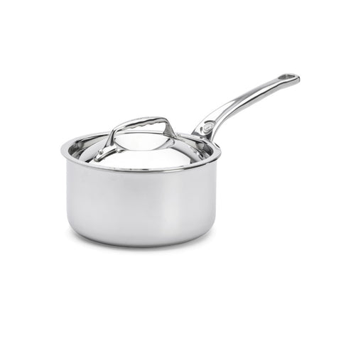 De Buyer Affinity Stainless Steel Saucepan with Lid