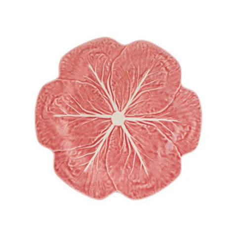 Bordallo Pinheiro Pink Cabbage Dinner Plate, 26cm