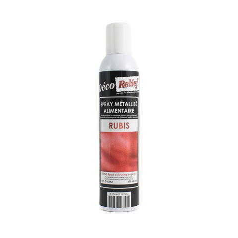Deco Relief Metallic Ruby Spray, 300ml