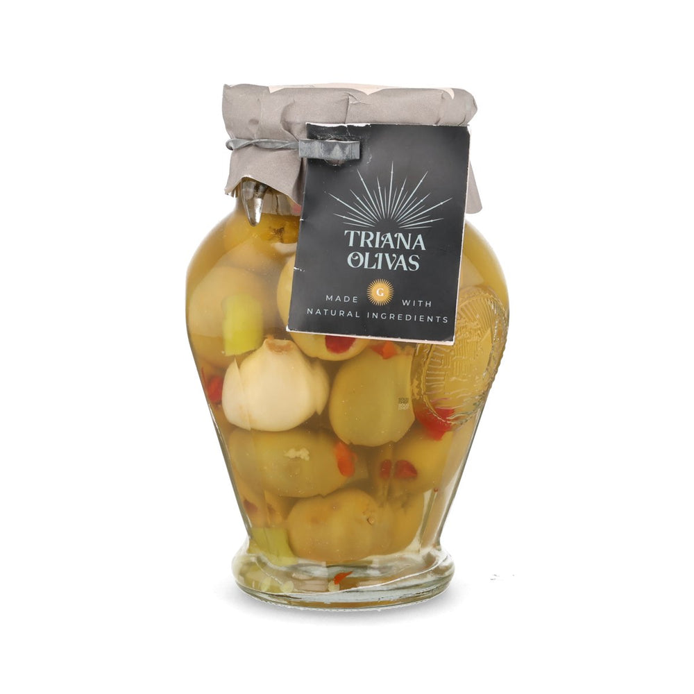 Gordal Olives with Roasted Pepper and Smoked Paprika, 580ml