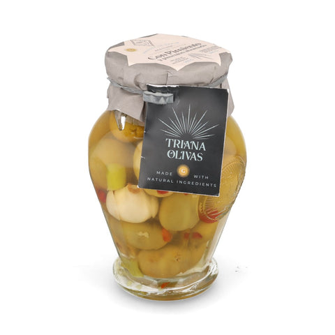 Gordal Olives with Roasted Pepper and Smoked Paprika, 580ml