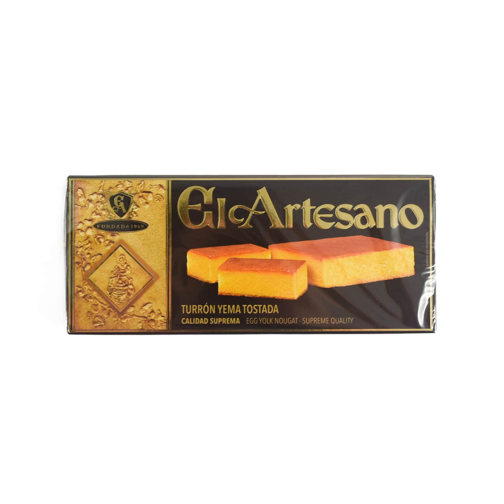 El Almendro Toasted Egg Yolk Turron (Yema Tostada) 7oz (200 G