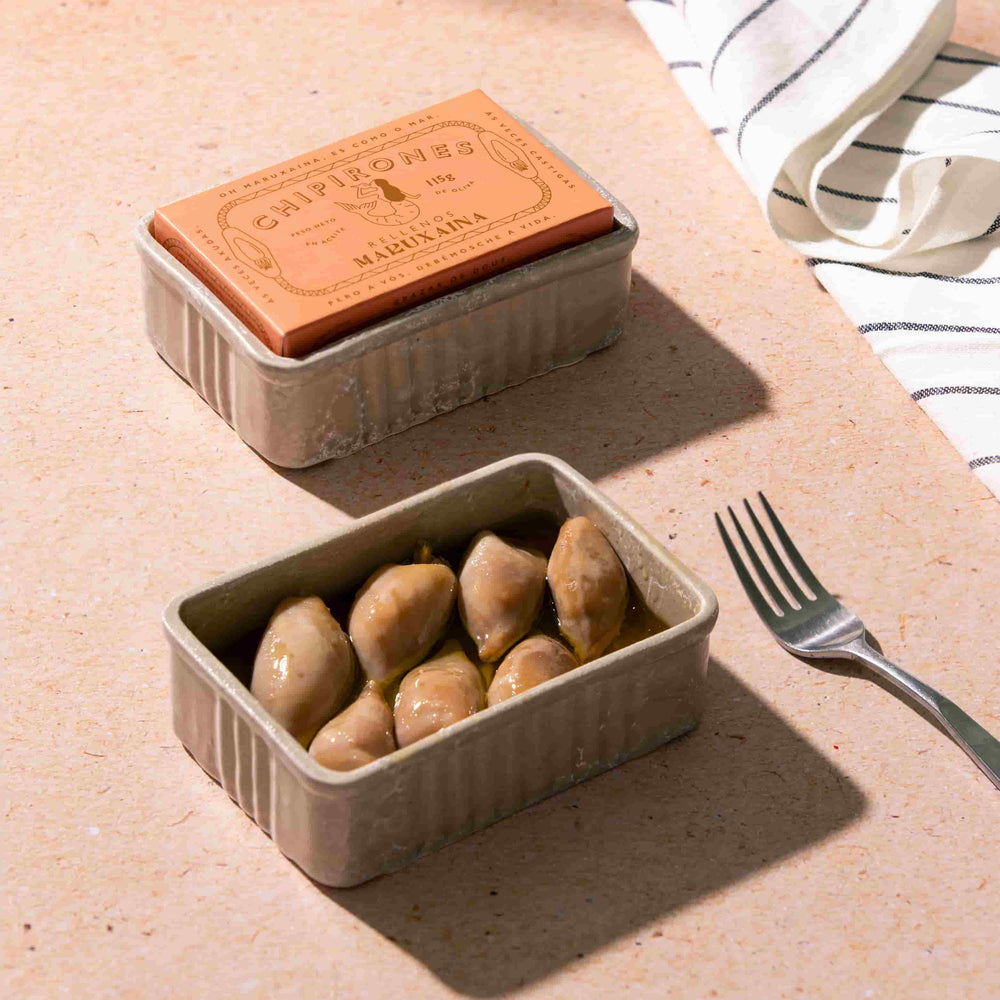 Ceramic Can for Seafood Tins from La Narval