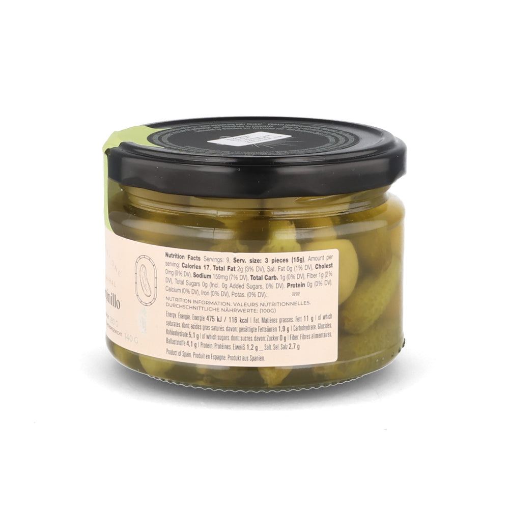 Gherkin Stuffed Green Manzanilla Olives, 280g