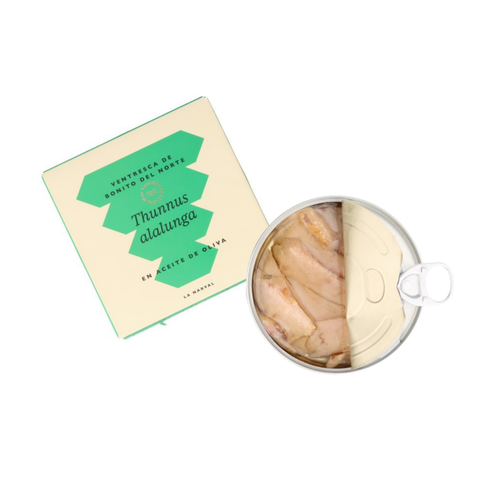 La Narval Premium Cantabrian White Tuna Belly in Olive Oil, 120g