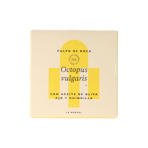La Narval Premium Galician Octopus in Olive Oil with Garlic & Chilli, 120g