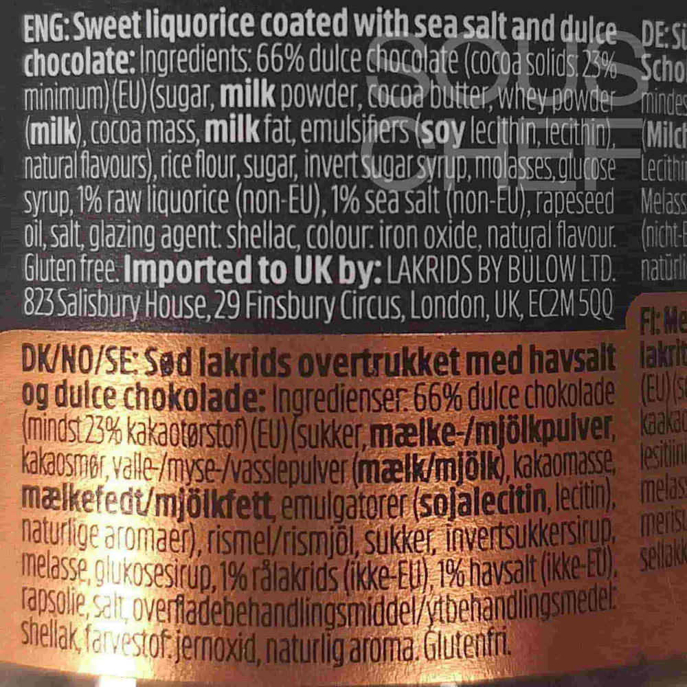 Lakrids Christmas Classic - Salty Caramel Chocolate Liquorice, 125g