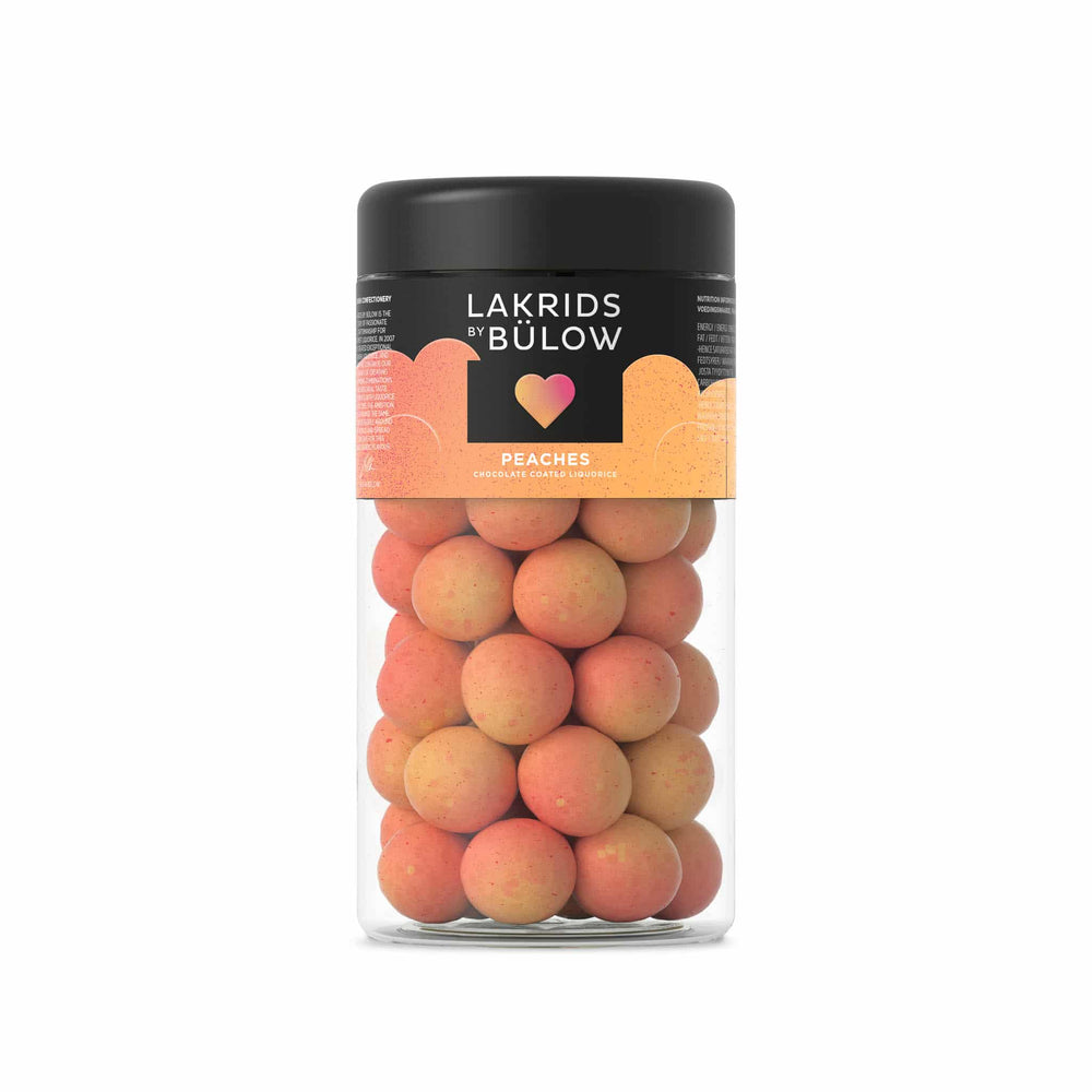 Lakrids LOVE Peach & White Chocolate Liquorice