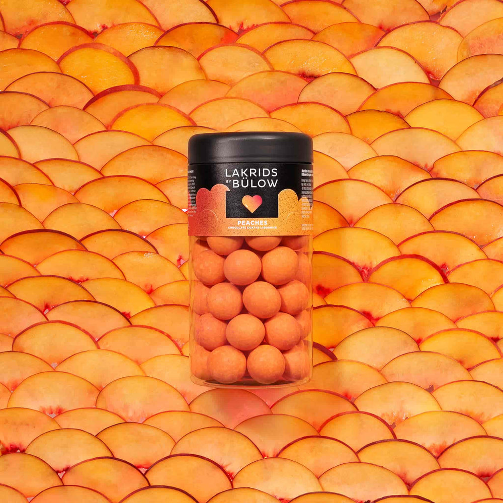 Lakrids LOVE Peach & White Chocolate Liquorice