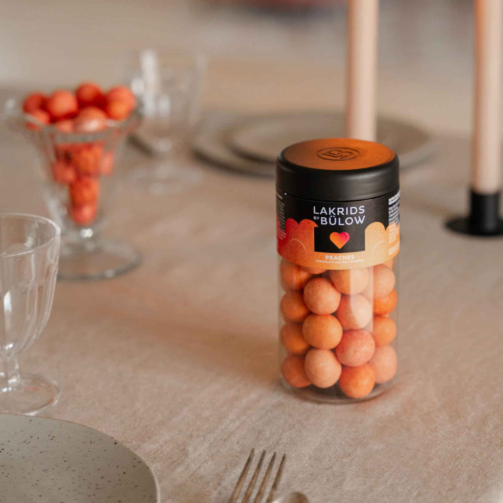 Lakrids LOVE Peach & White Chocolate Liquorice