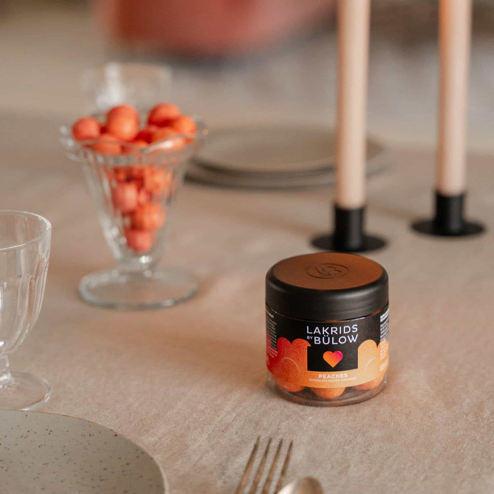 Lakrids LOVE Peach & White Chocolate Liquorice