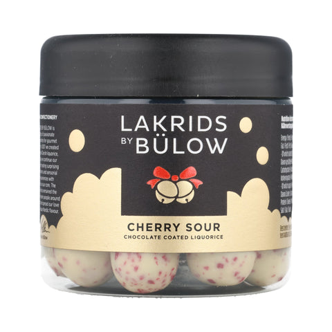 Lakrids Winter Sour Cherry Chocolate Coated Liquorice, 115g