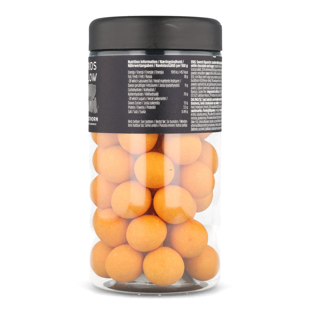 Lakrids Limited Edition Halloween Sea Buckthorn Chocolate Coated Liquorice, 270g