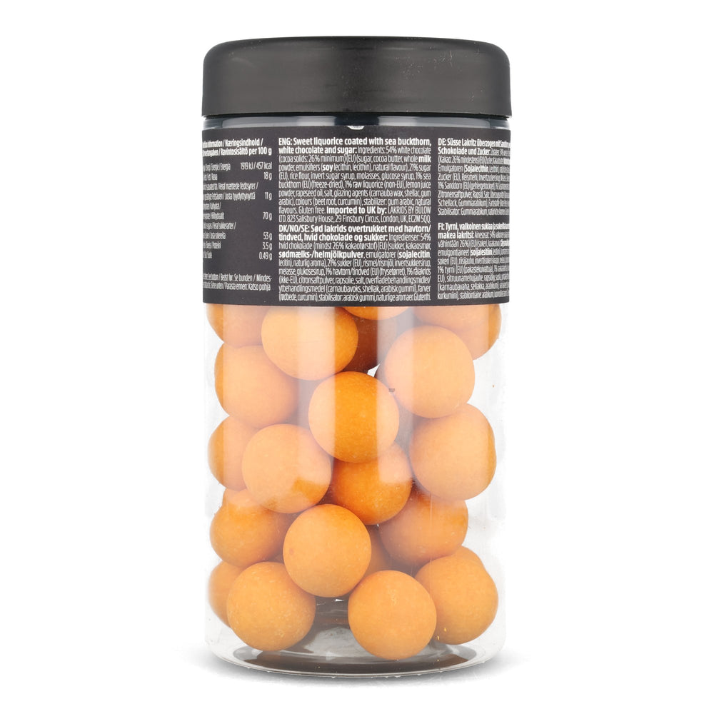 Lakrids Limited Edition Halloween Sea Buckthorn Chocolate Coated Liquorice, 270g