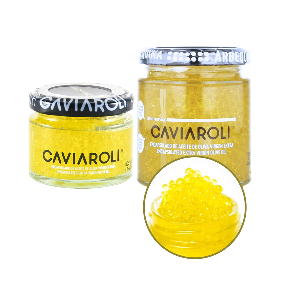 Caviaroli Arbequina EV Olive Oil Pearls