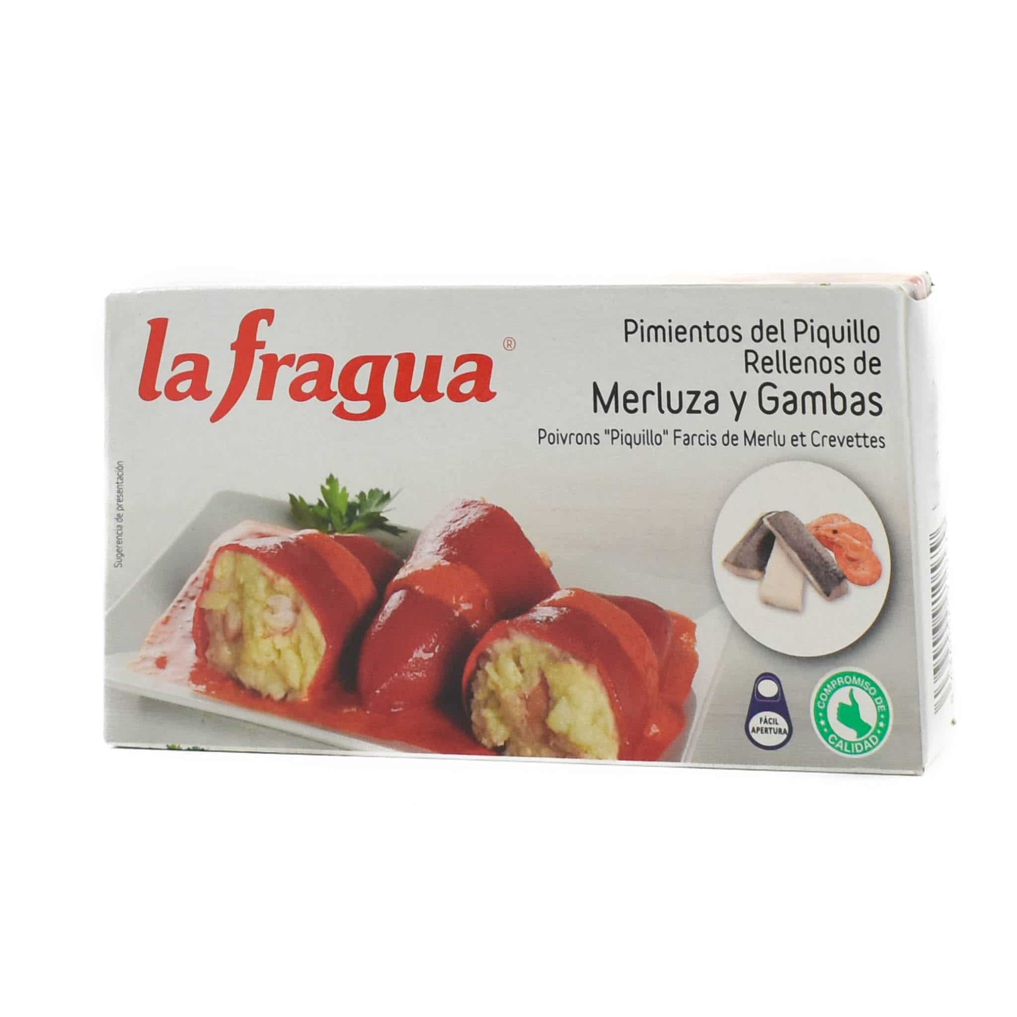 Piquillo Peppers Stuffed with Hake and Prawns, 220g