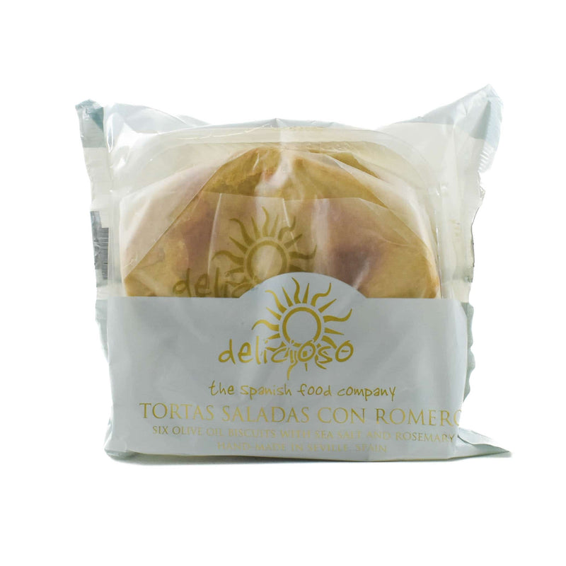 Tortas de Aceite Olive Oil Biscuits with Sea Salt and Rosemary, 180g