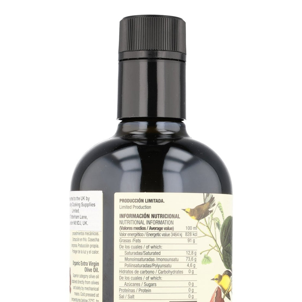 DeOrtegas Hojiblanca Extra Virgin Olive Oil in Floral Gift Box, 500ml