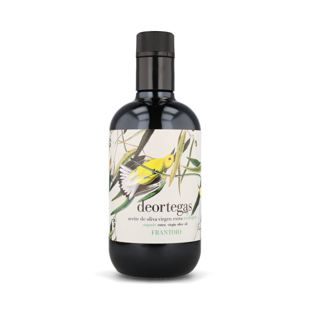 DeOrtegas Frantoio Extra Virgin Olive Oil in Bird Gift Box, 500ml