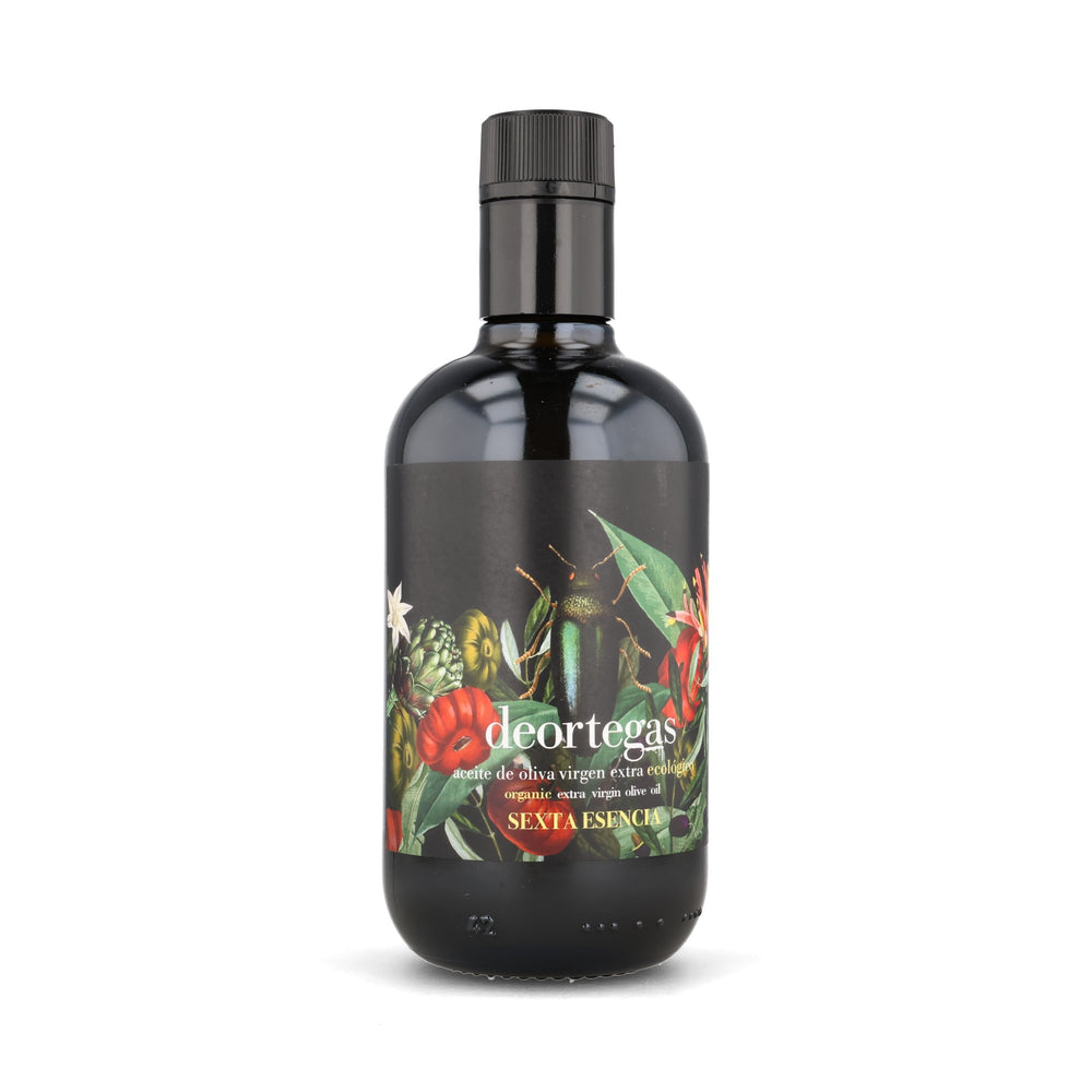 DeOrtegas Sexta Esencia Extra Virgin Organic Olive Oil in Gift Box, 500ml