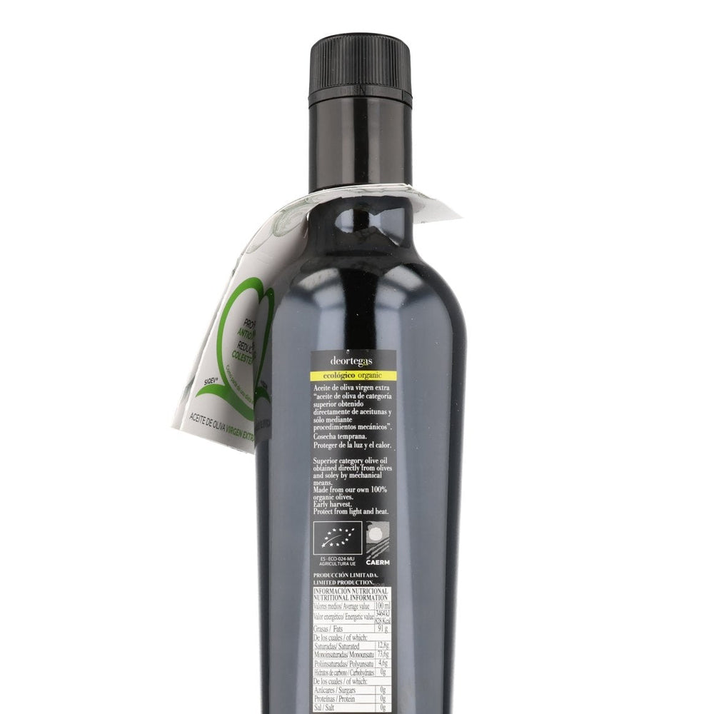 DeOrtegas Picual Extra Virgin Organic Olive Oil, 500ml