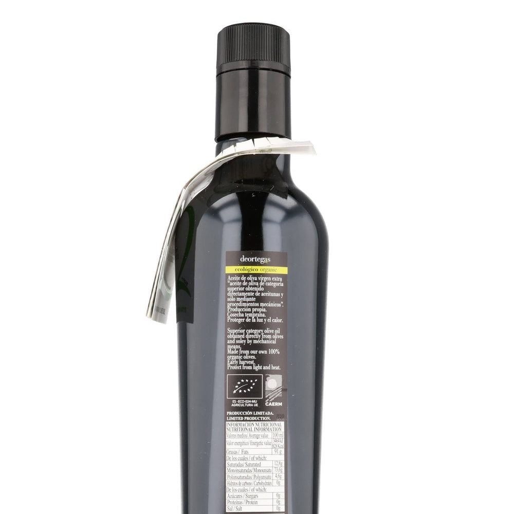 DeOrtegas Arbequina Extra Virgin Organic Olive Oil, 500ml