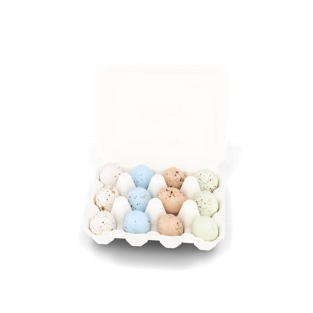 The Chocolate Detective 12 Country Bunny Easter Eggs, 150g