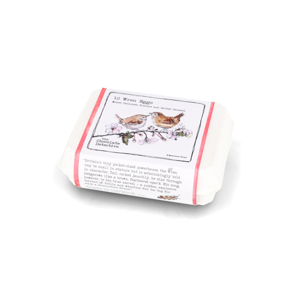 The Chocolate Detective 12 Wren Eggs, 150g