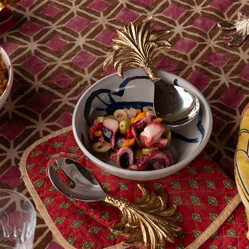 Doing Goods Set of 2 Marlin Palm Server Set