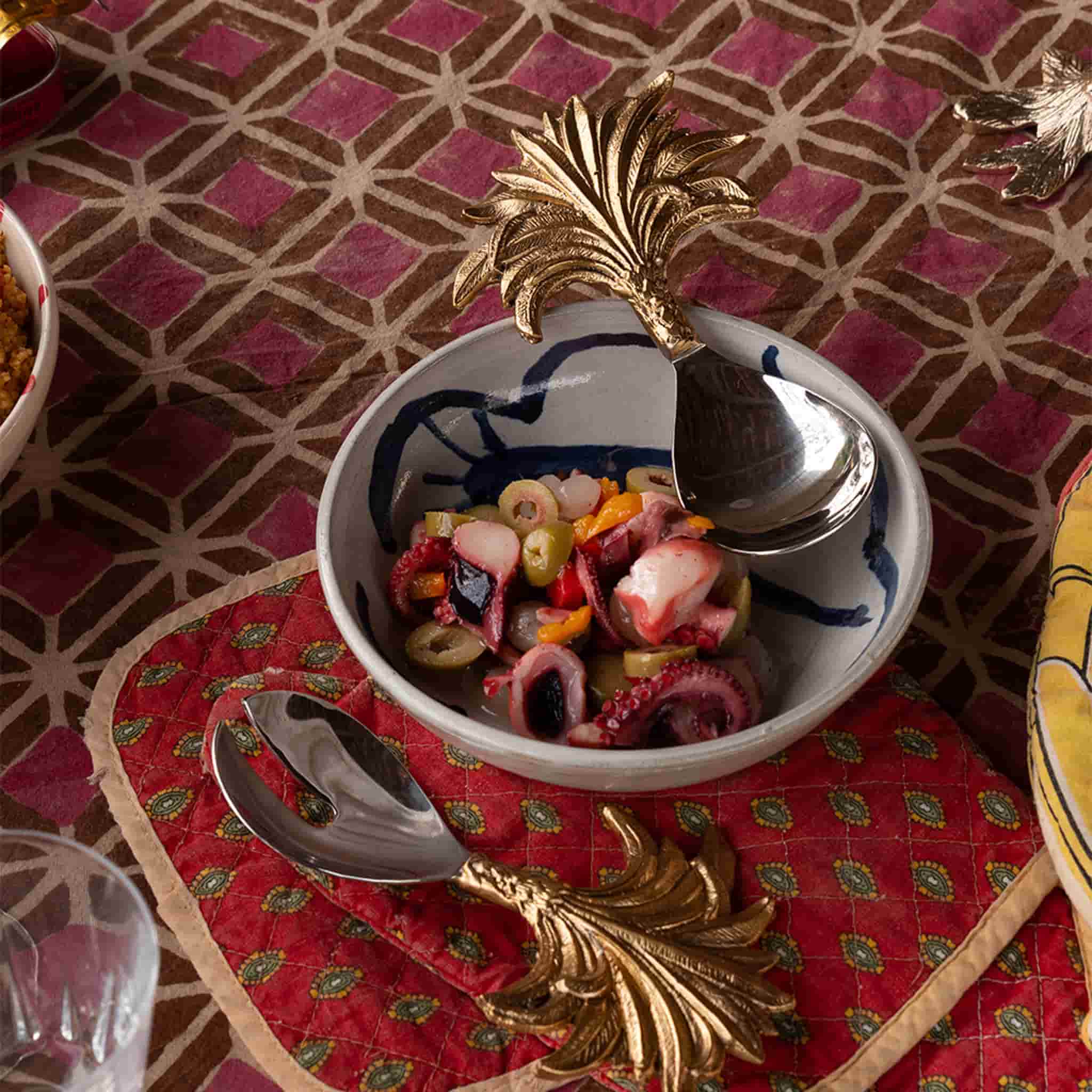 Doing Goods Set of 2 Marlin Palm Server Set