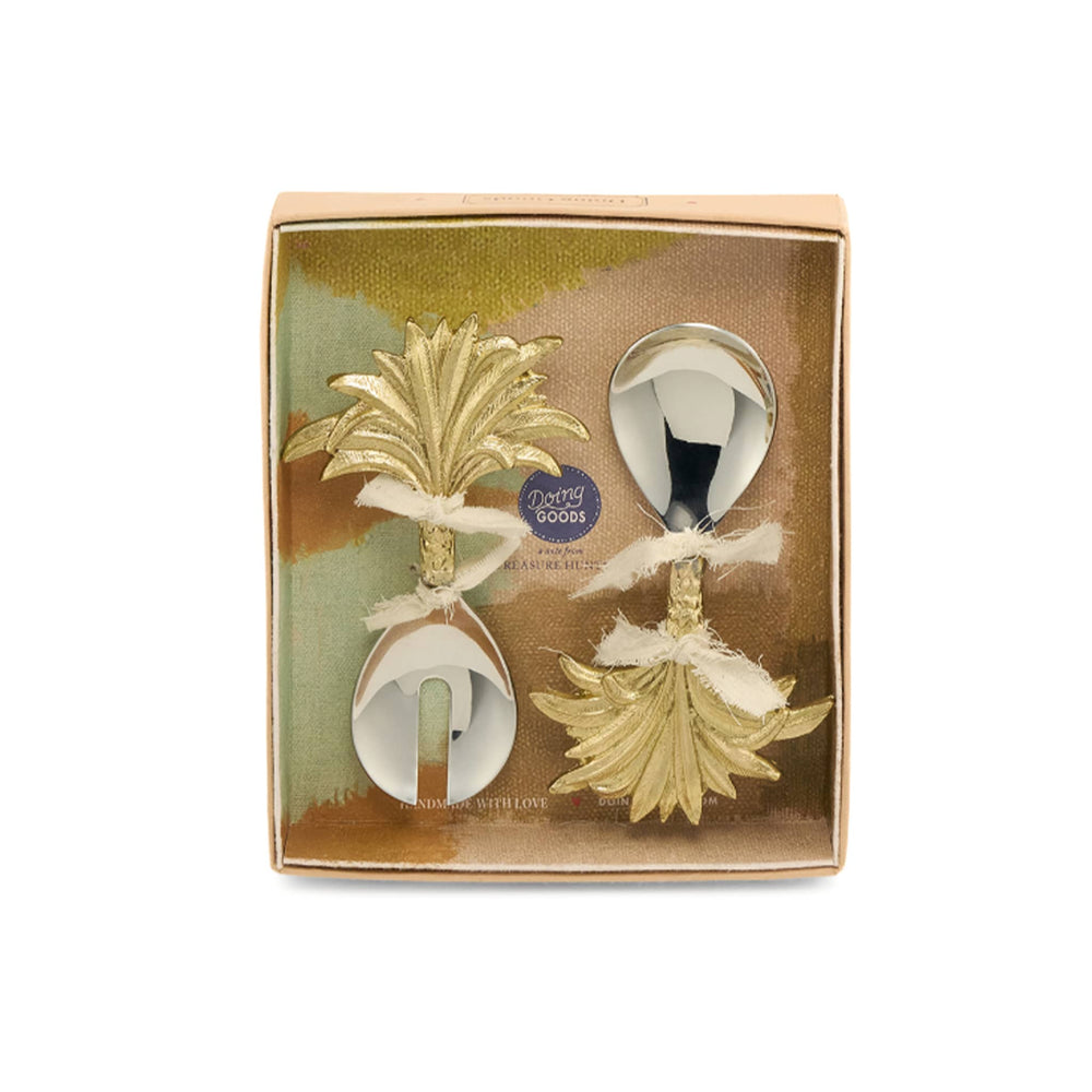 Doing Goods Set of 2 Marlin Palm Server Set