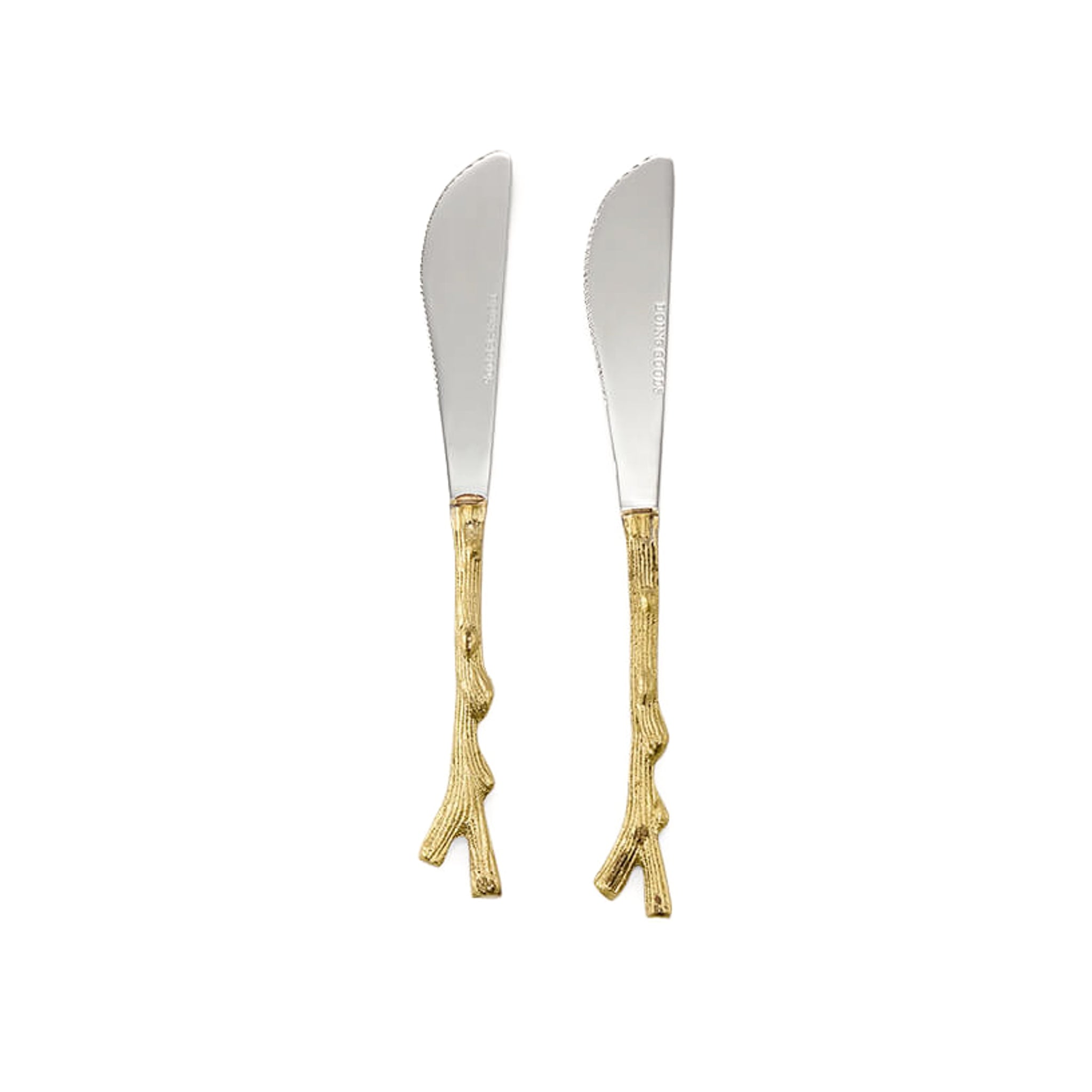Doing Goods Set of 2 Twiggy Butter Knife Set