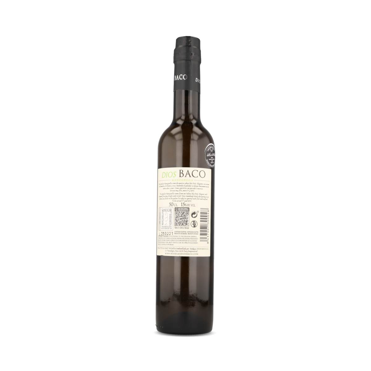 Dios Baco Manzanilla Sherry | Buy Online | Sous Chef UK