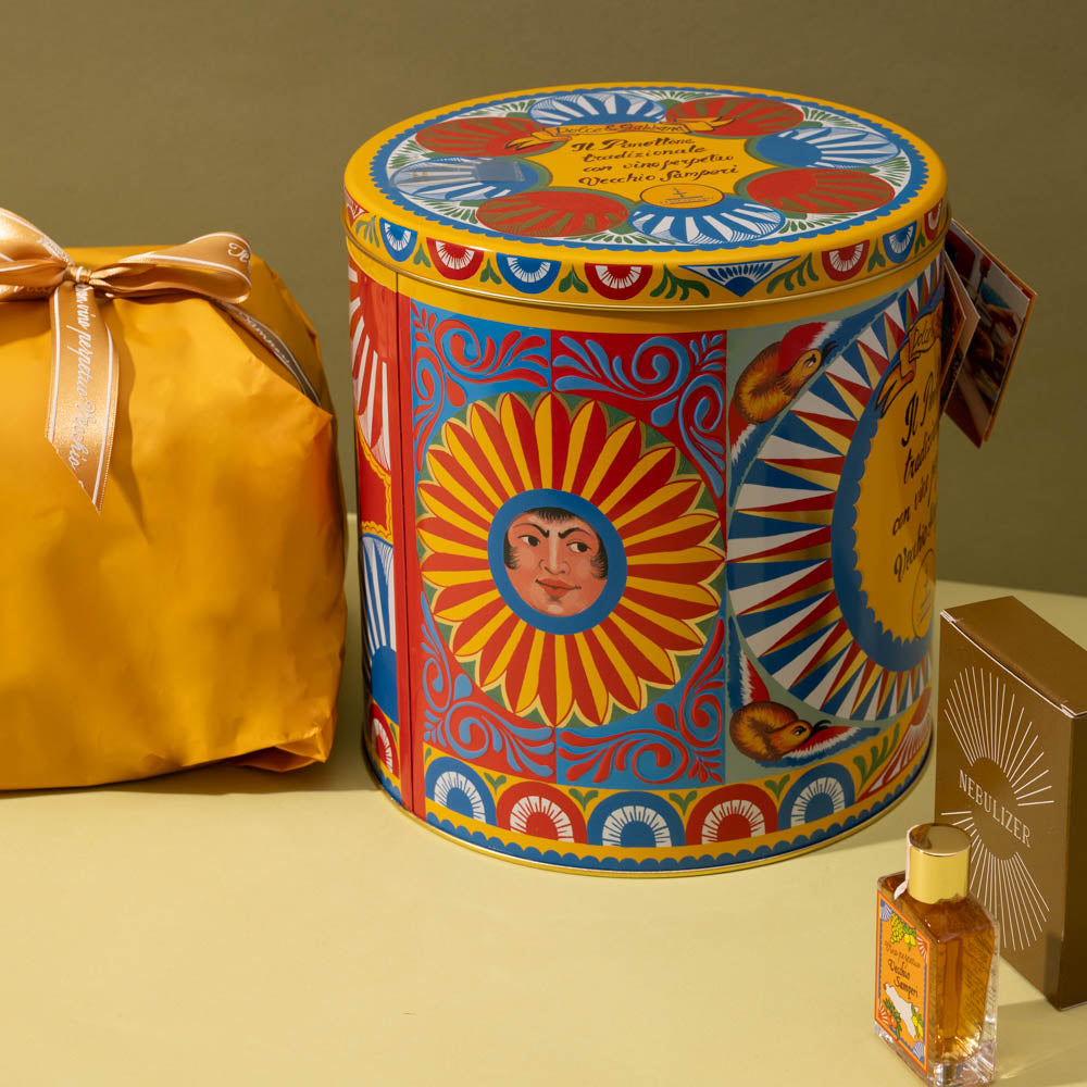 Fiasconaro x Dolce & Gabbana Classic Panettone with Vecchio Samperi Wine, 1kg