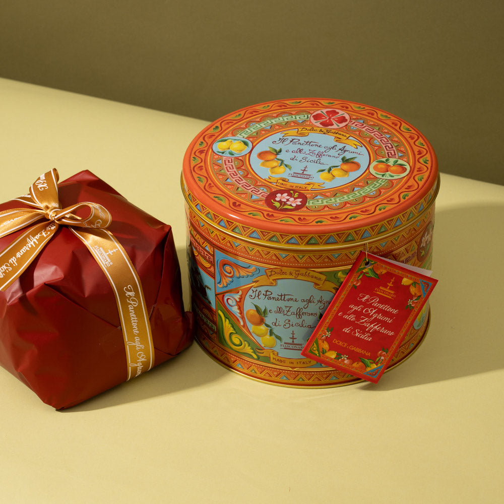Fiasconaro x Dolce & Gabbana Special Edition Citrus & Saffron Panettone, 500g