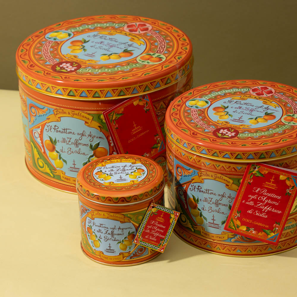 Fiasconaro x Dolce & Gabbana Citrus & Saffron Panettone, 1kg