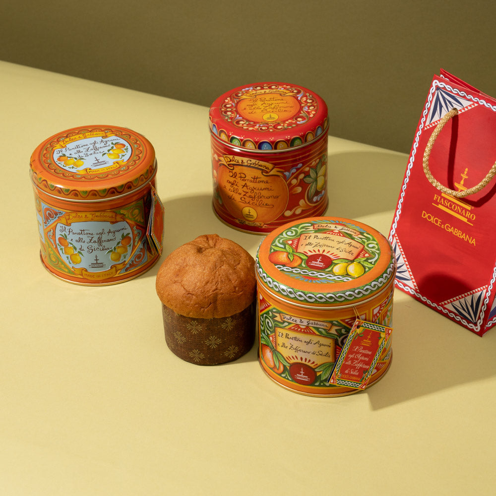 Fiasconaro x Dolce & Gabbana Citrus & Saffron Panettone, 100g