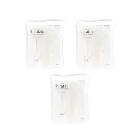 3x Emma Basic Shirataki Konjac Noodles, 200g