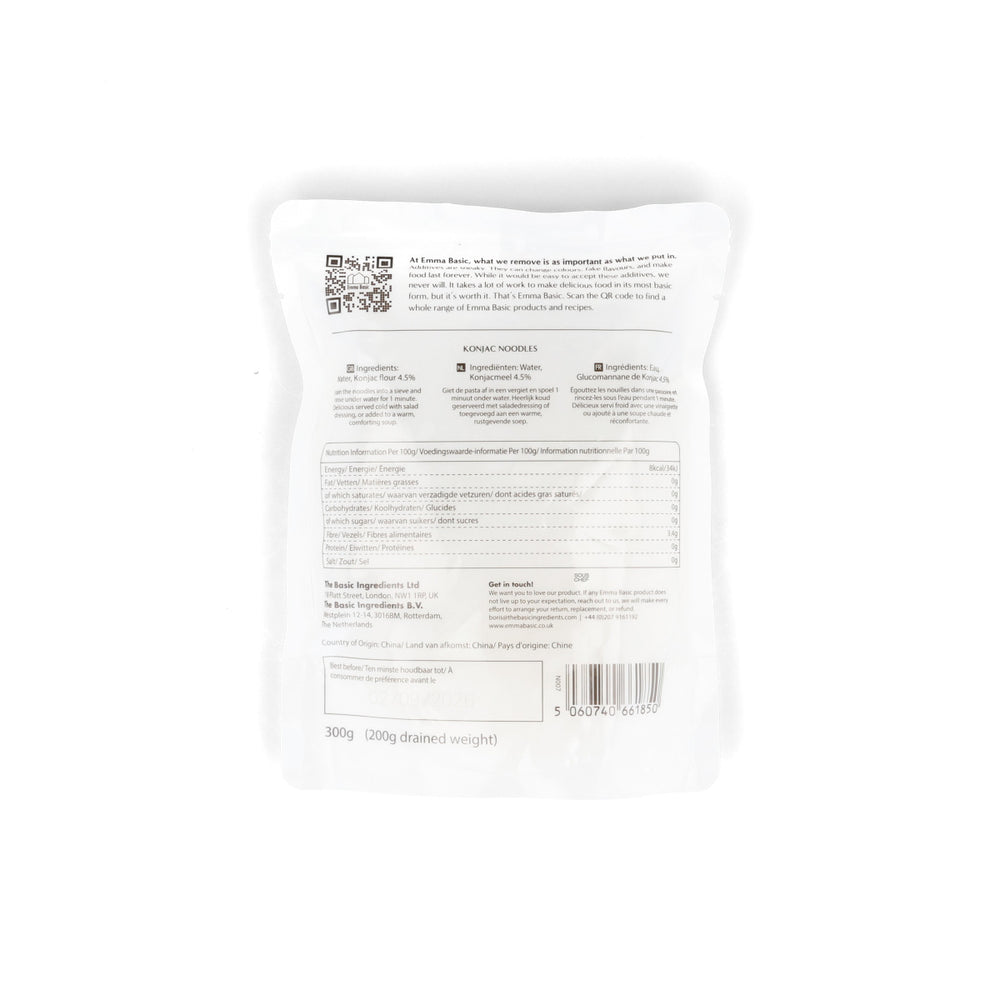 Emma Basic Shirataki Konjac Noodles, 200g