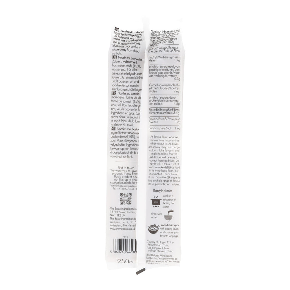Emma Basic Soba Noodles, 250g