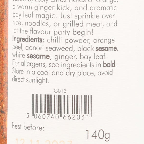 Emma Basic Shichimi Togarashi, 140g