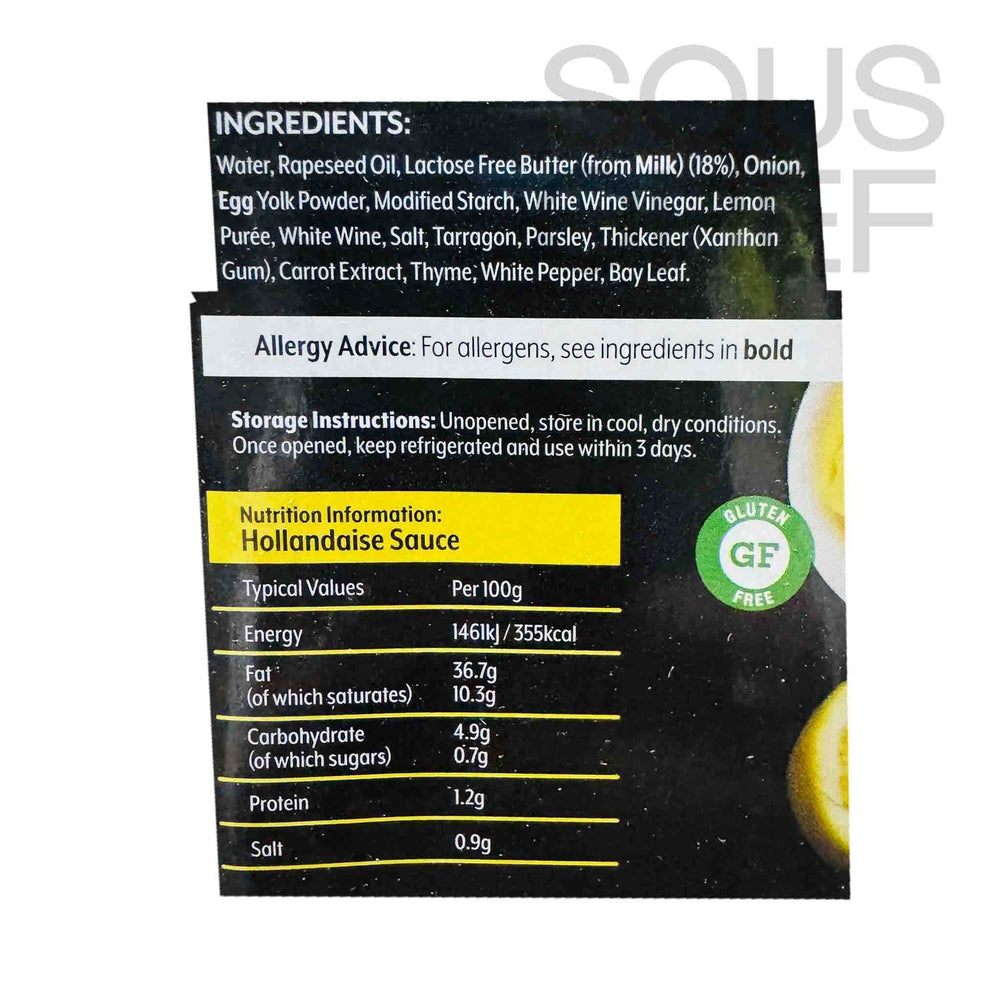 Essential Cuisine Signature Hollandaise Sauce, 1 litre