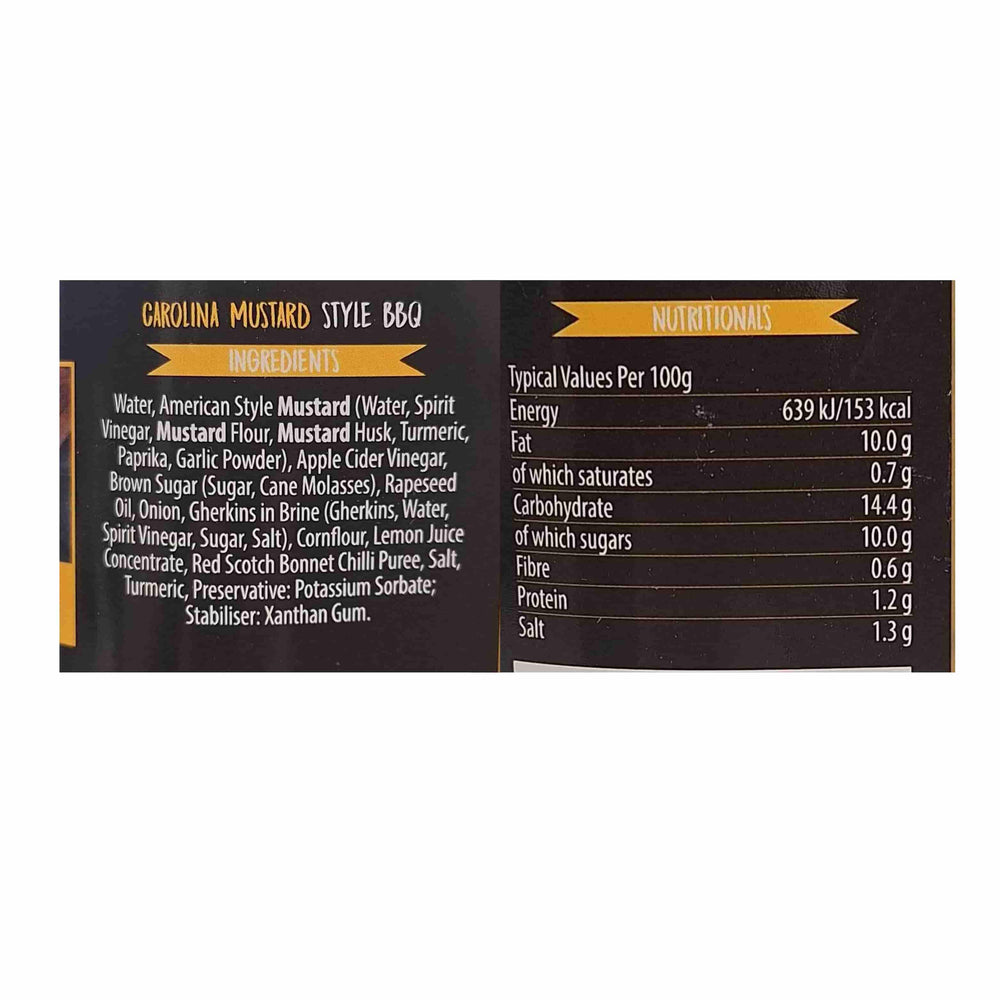 Essential Cuisine Carolina Mustard Sauce, 1 Litre