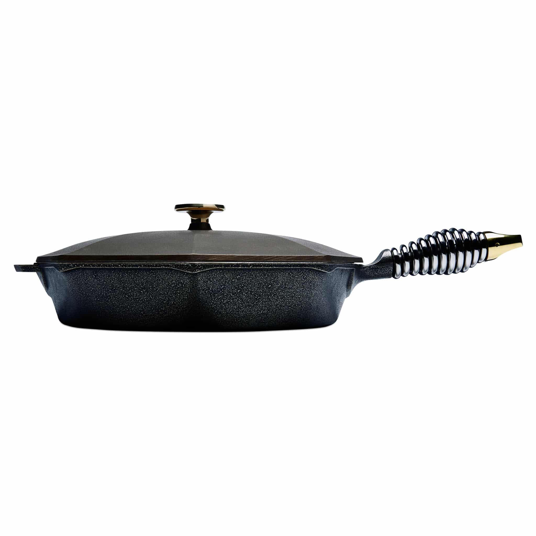 Finex Cast Iron Skillet with Lid, 30cm (12inch)