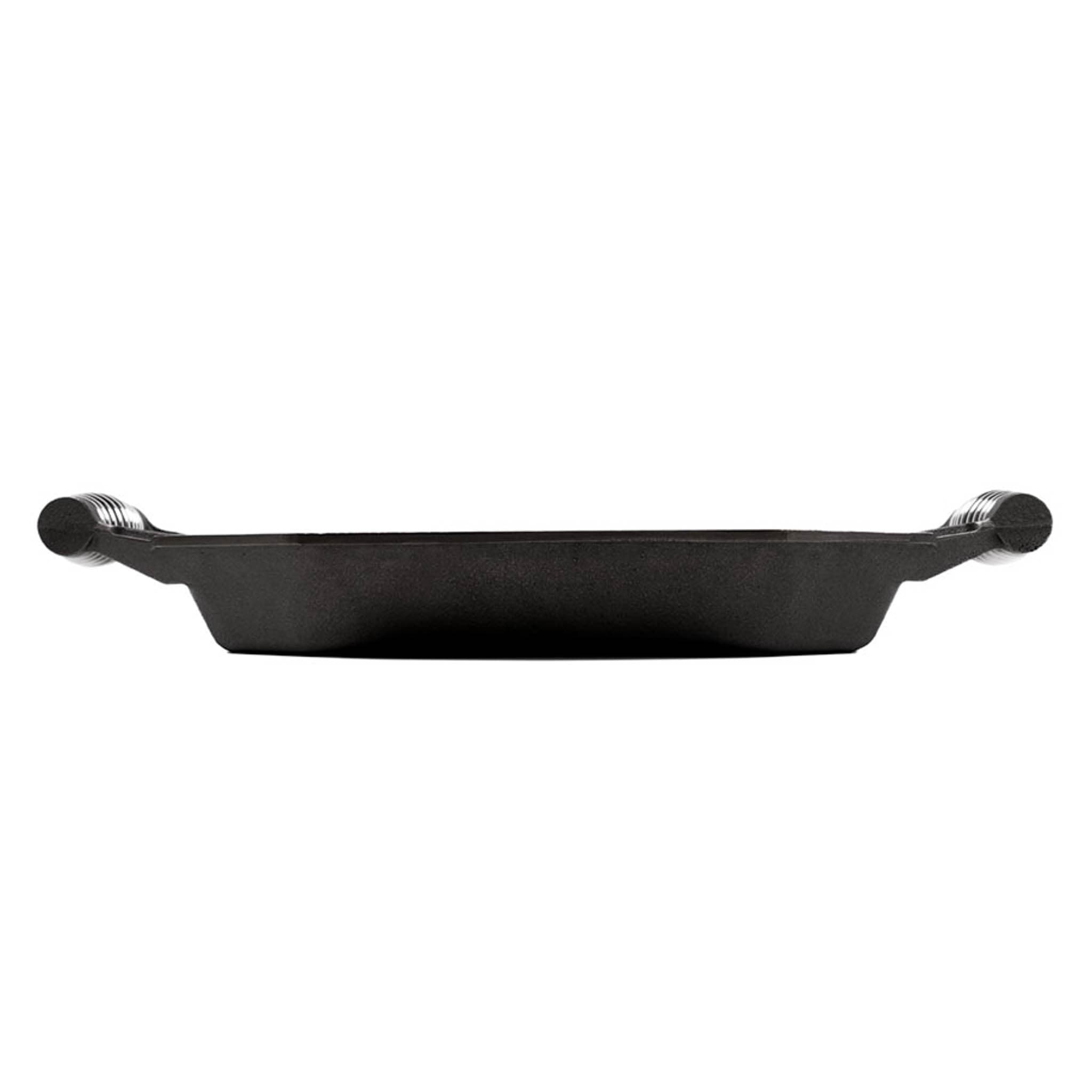 Finex Cast Iron Grill Pan with 2 Handles, 30cm (12inch)