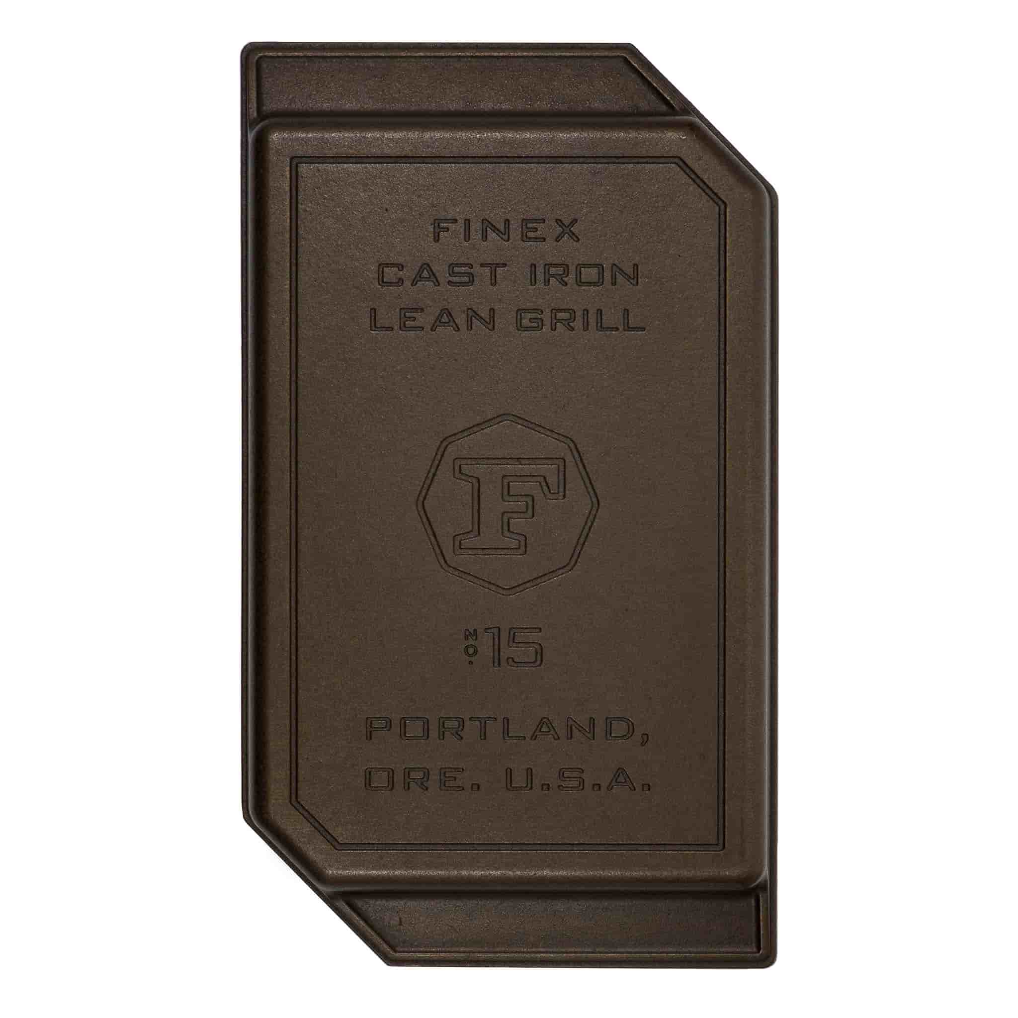 Finex Cast Iron Lean Grill Pan, 38cm (15inch)
